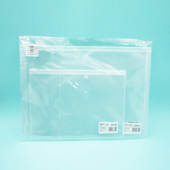 Folder 文件袋套裝 (1套3件) 透明色