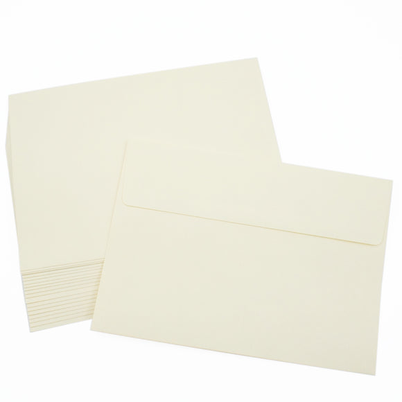Envelopes 6X8.5吋 A5信封 (橫口) (20個1包) 米色 請柬信封