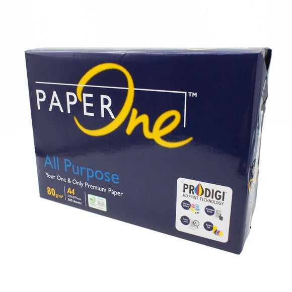 PaperOne A4打印紙 80g (1包500張/1箱(5包))